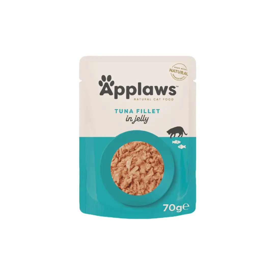 Applaws Kattevådmad Tun i gele 70 g (pouch)